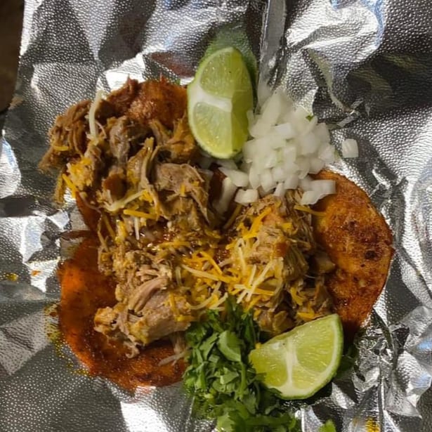 Adobo tacos.