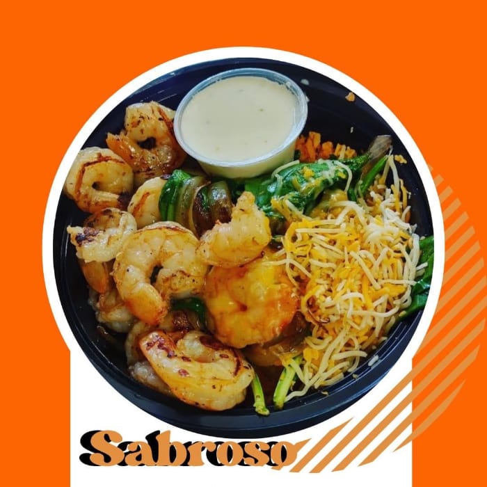 Shrimp bowl.